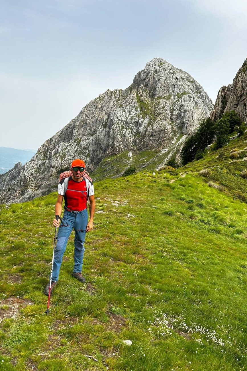 Luigi Lorenzini Guida trekking alpi apuane