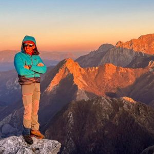 Luigi Lorenzoni guida di media montagna apuane