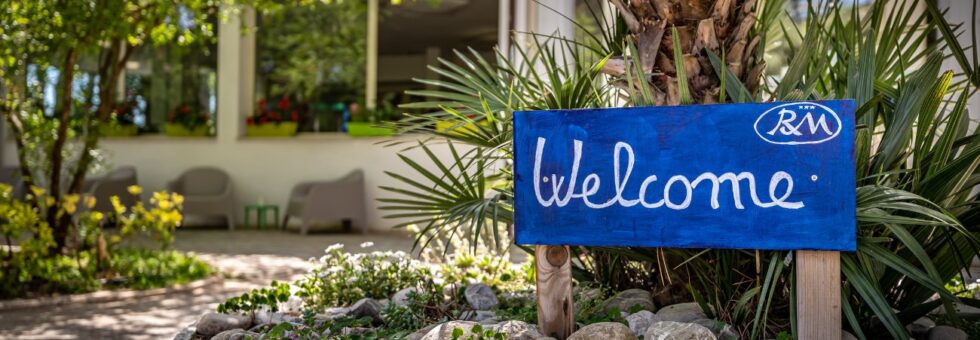 Ingresso Residence Green Soul Aparhotel Mareblu a Principina a Mare, Grosseto