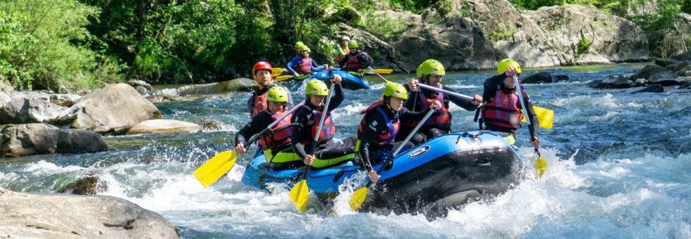 Rockonda Rafting in Val di Lima con gommone