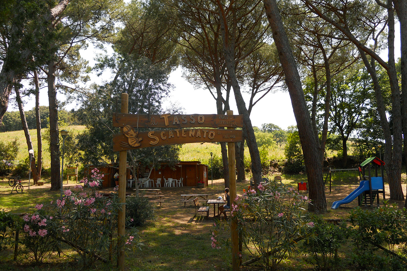 area relax parco il tasso scatenato